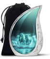 Mist Horses Cremation Urns For Human Ashes - Urn For Men & Women