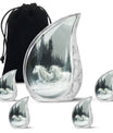 White Horse & Snow Urn - Urns For Human Ashes Adult Large