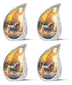 Autumn Magic Horse Cremation Urns For Human Ashes - Funeral Urns For Adult