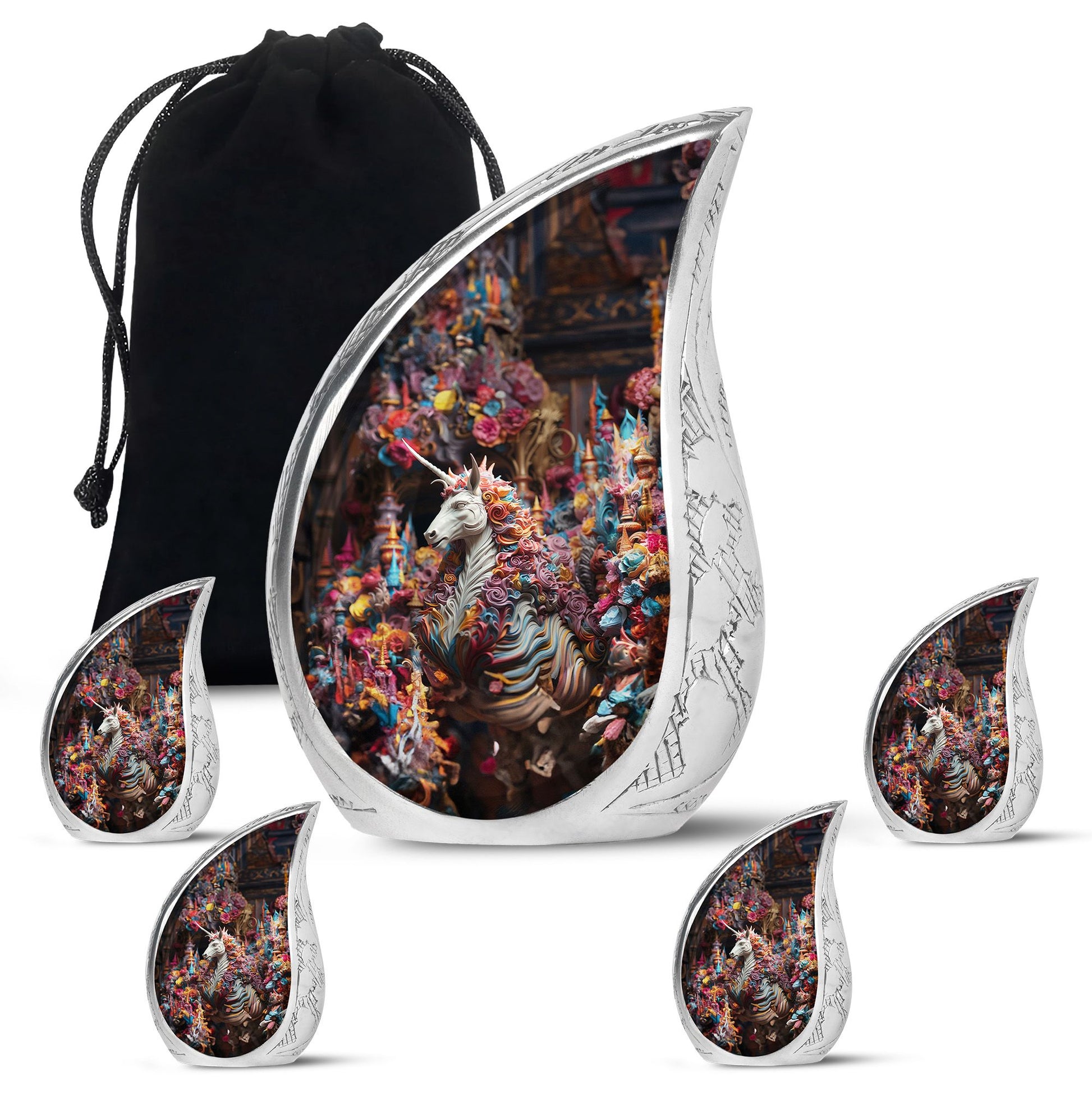 Ornate Fantasy Cremation Urns For Human Ashes - Cremation Urn For Mom