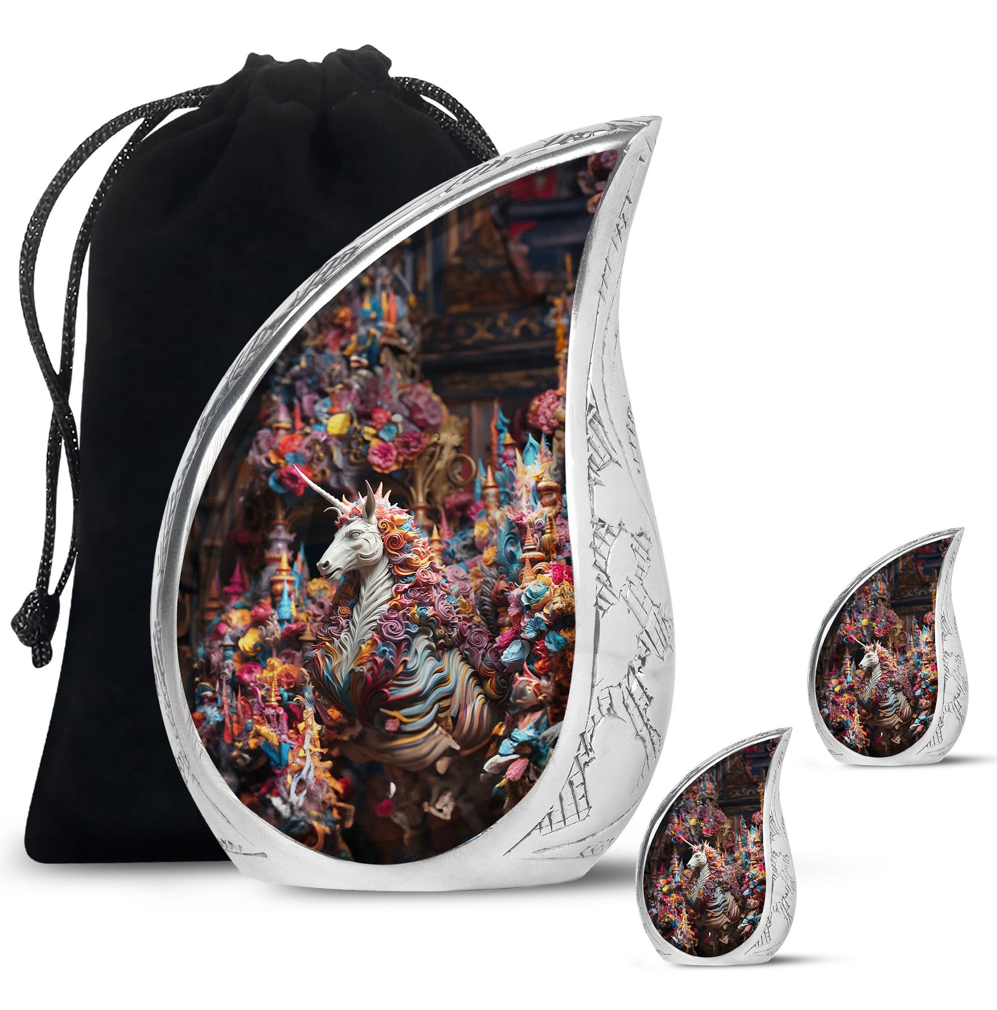 Ornate Fantasy Cremation Urns For Human Ashes - Cremation Urn For Mom