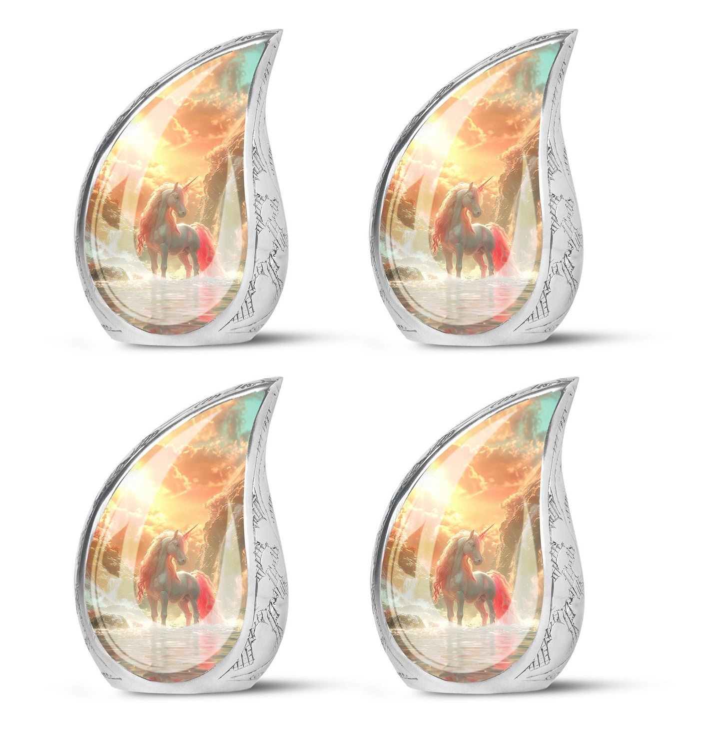 Personalized Mother Memorial Urn for Mom - 10-inch, 200 cu in - Yatskia