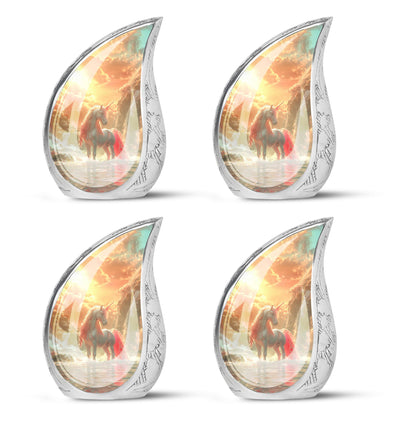 Personalized Mother Memorial Urn for Mom - 10-inch, 200 cu in - Yatskia