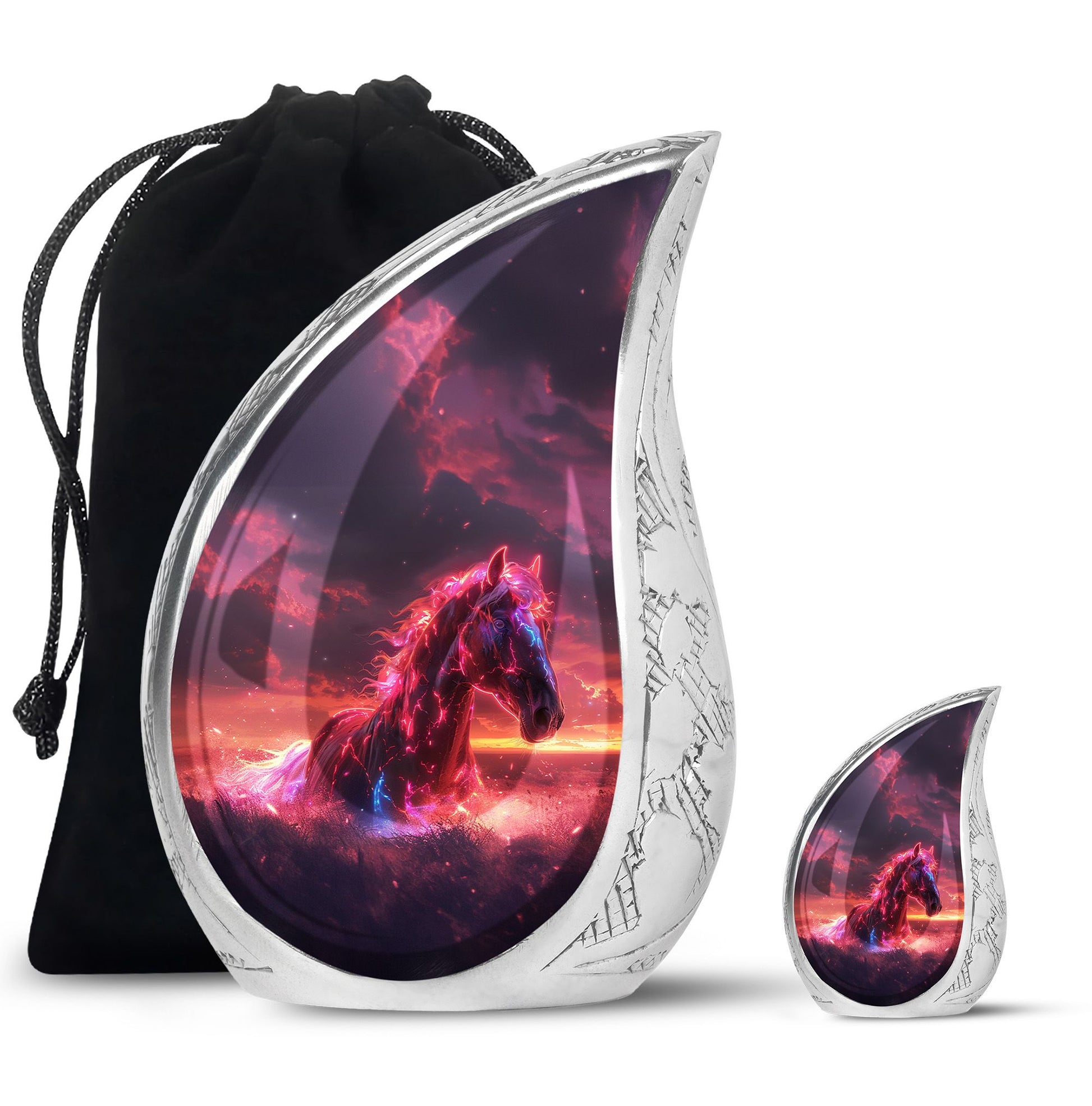 Twilight Vigor Cremation Urns For Human Ashes - Urn Keepsake Set