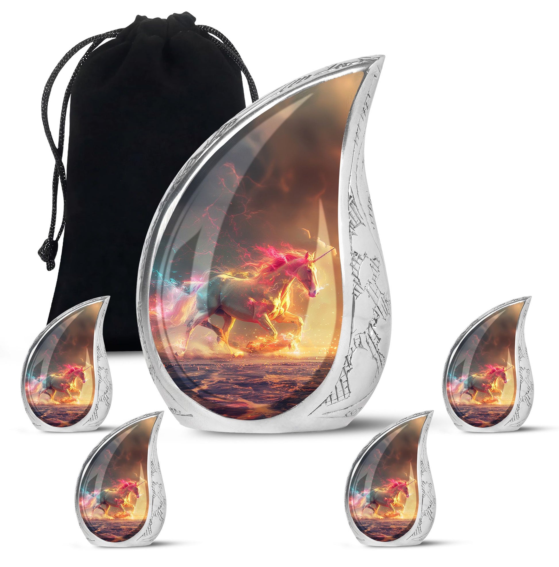 Unicorn Cremation Urns For Human Ashes - Urn For Men & Women