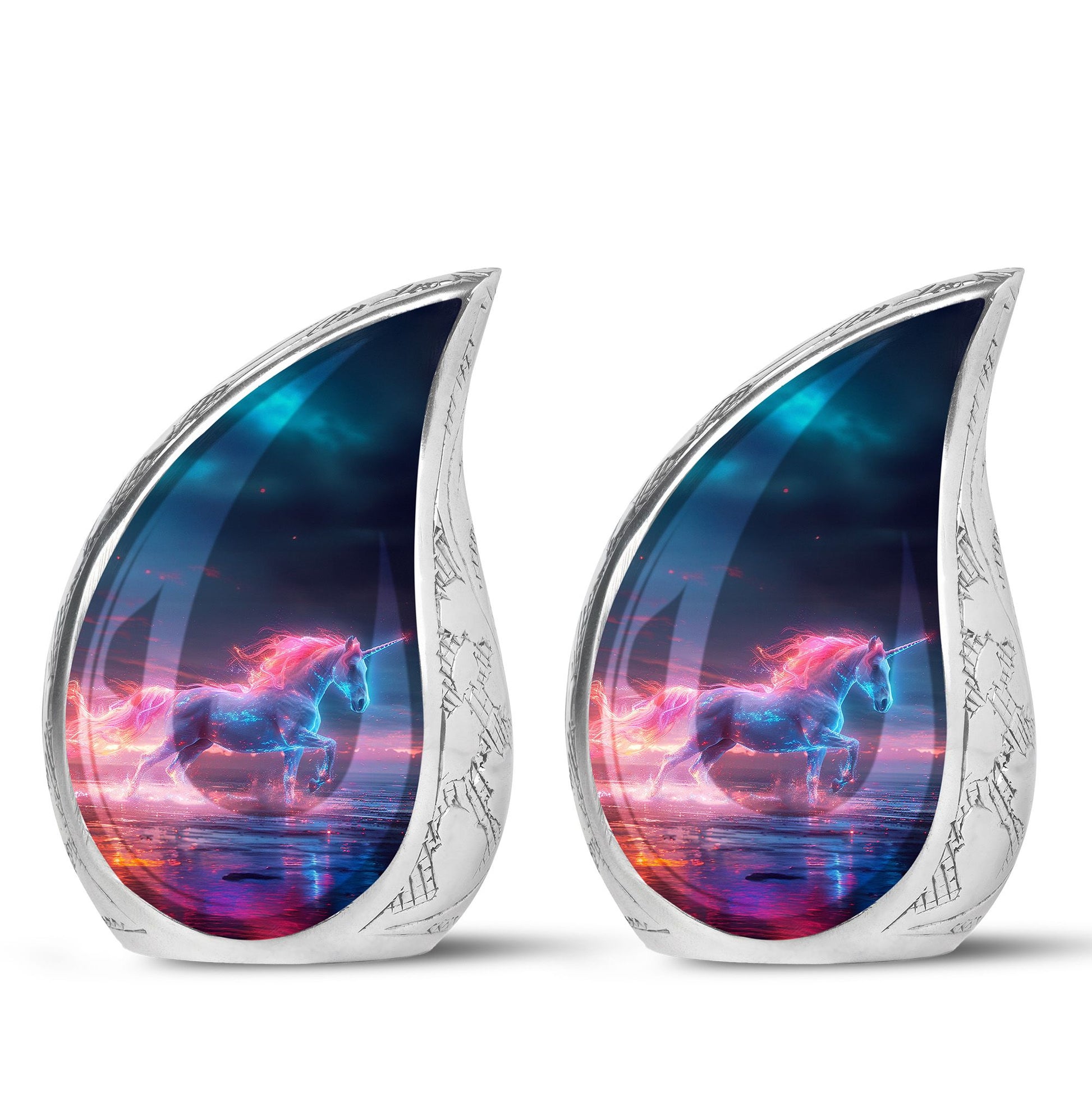 Neon Mirage Cremation Urn For Human Ashes - Urns For Women & Men