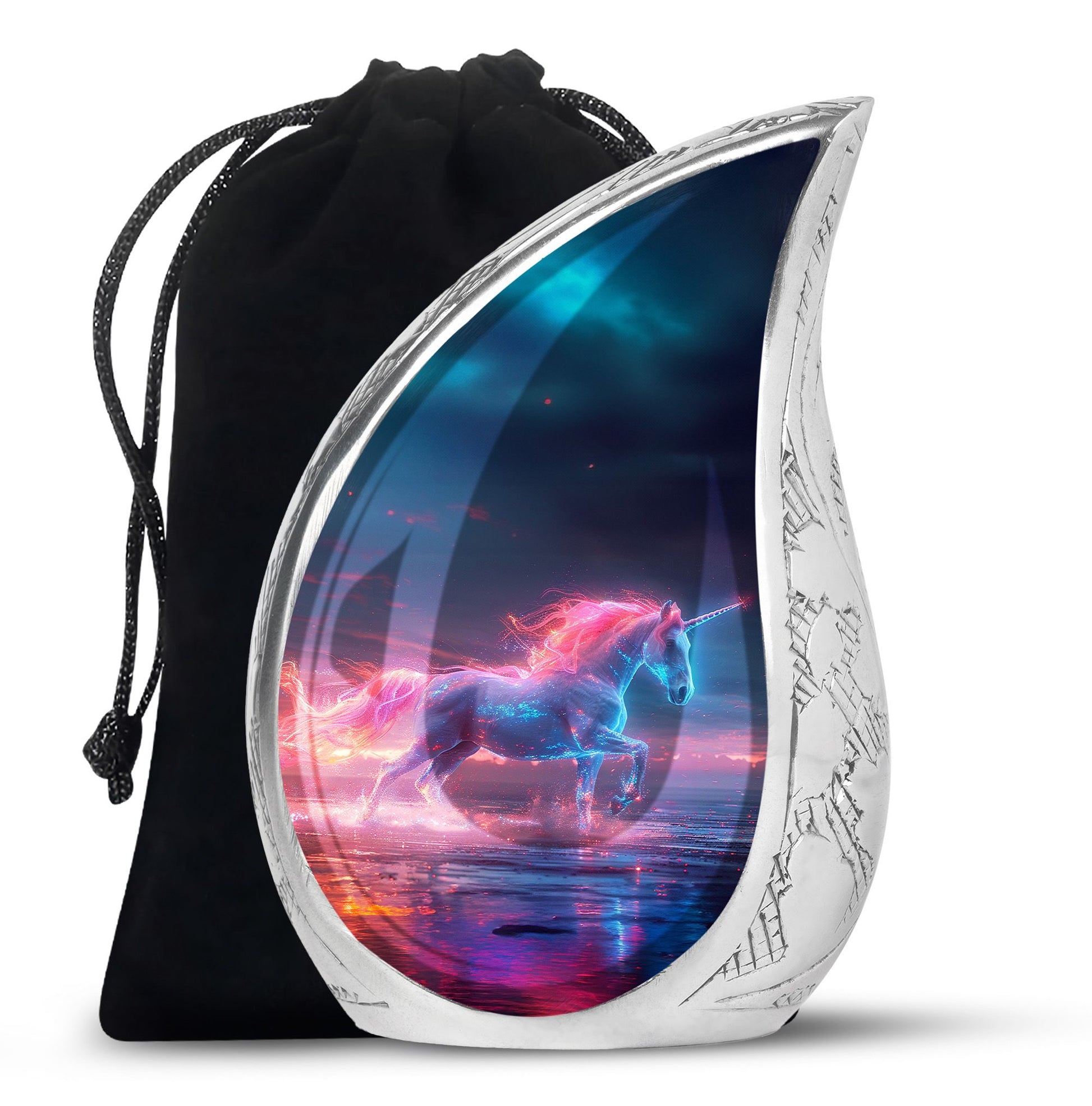 Neon Mirage Cremation Urn For Human Ashes - Urns For Women & Men