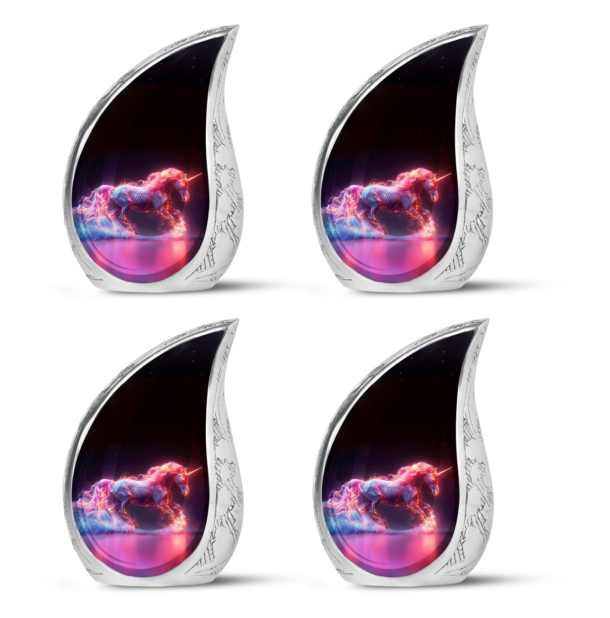 Cosmic Unicorn Cremation Urns For Human Ashes - Funeral Urn For Adult
