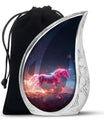 Sparkling Unicorn Cremation Urns Large & Small Combo For Women & Men