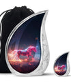 Sparkling Unicorn Cremation Urns Large & Small Combo For Women & Men