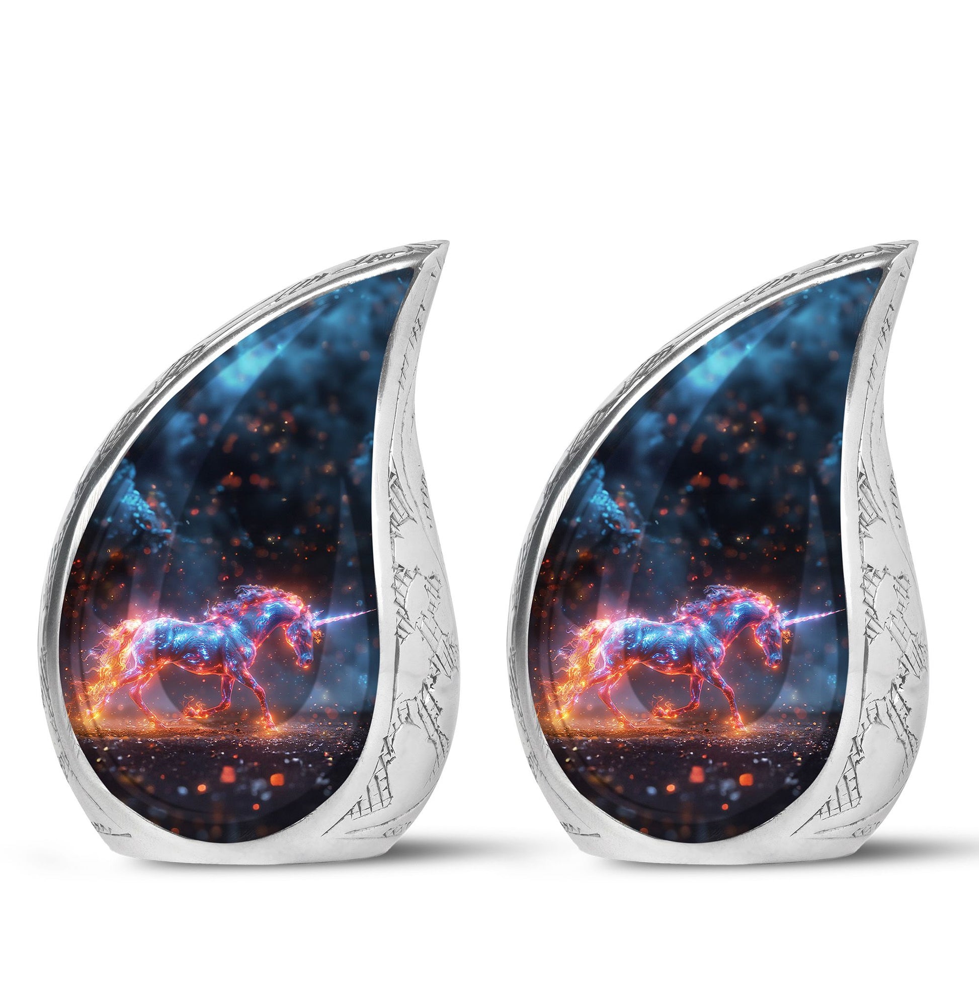 Supernova Steed Unicorn Cremation Urns For Human Ashes - Funeral Urn