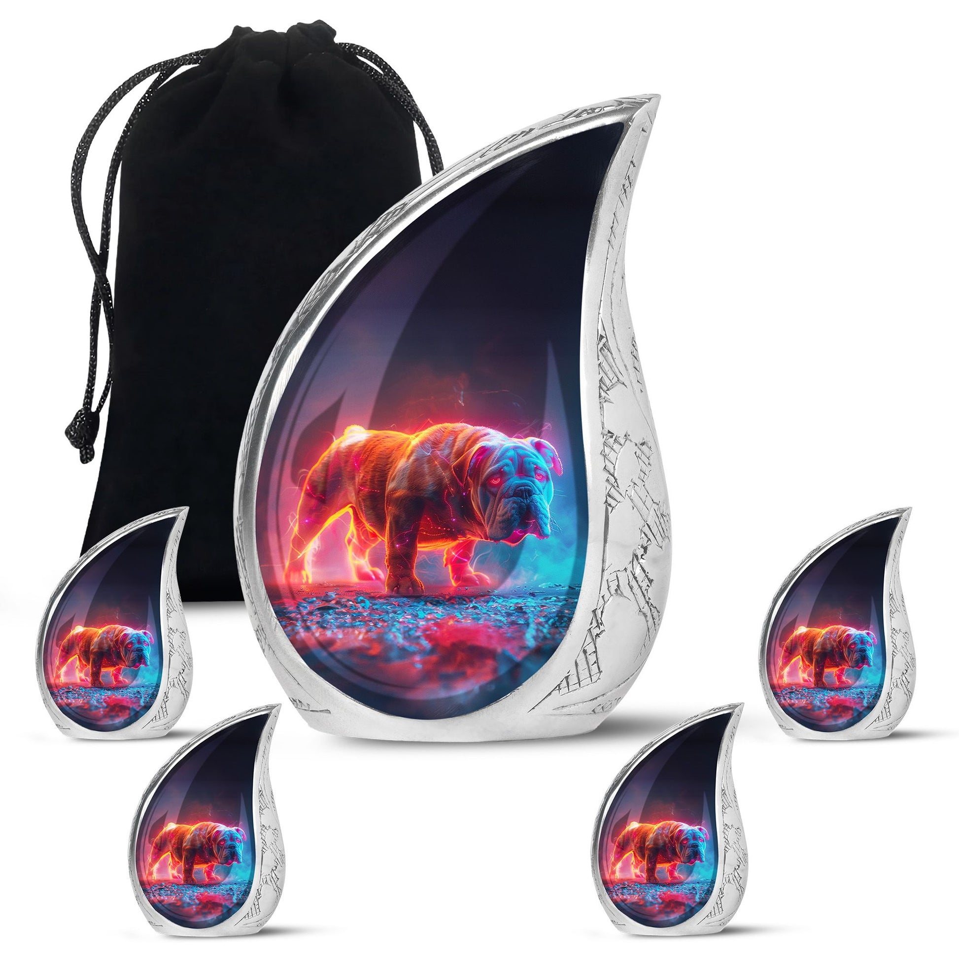 Bulldog Cremation Urns For Human Ashes - Cremation Urn For Men