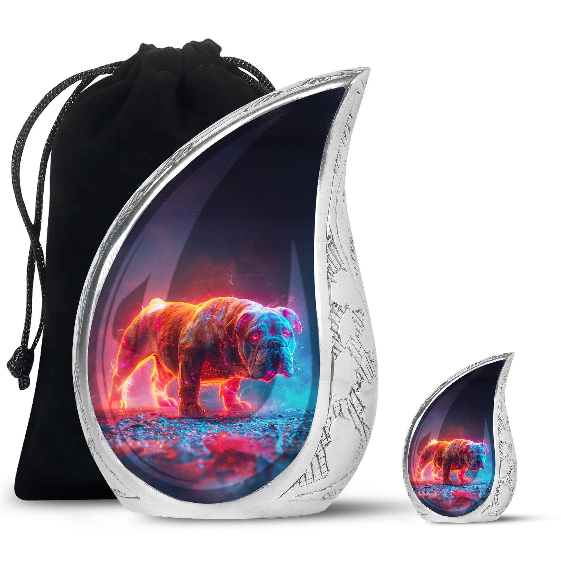 Bulldog Cremation Urns For Human Ashes - Cremation Urn For Men