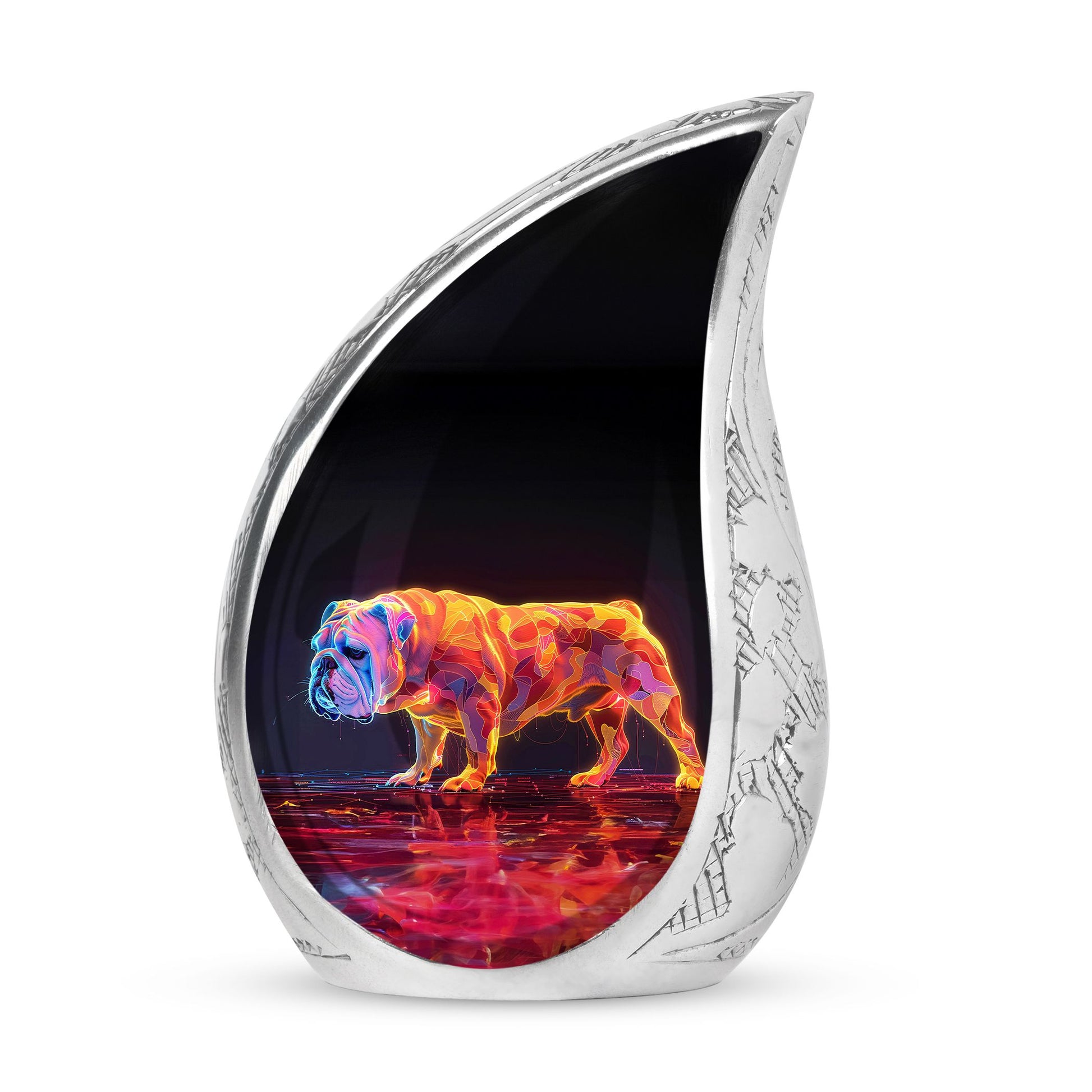 Inferno Bully Dog Cremation Urns For Human Ashes - Urn Set For Ashes