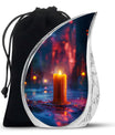 Candlelight Memorial Tribute Urn For Men - Majestic Ashes Memorial Urns