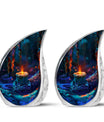 Mystic Flame Candle Urn For Women - Candle Large Urn For Human Ashes