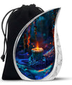 Mystic Flame Candle Urn For Women - Candle Large Urn For Human Ashes