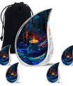 Mystic Flame Candle Urn For Women - Candle Large Urn For Human Ashes