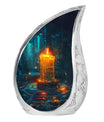 Flaming Candle Urns For Loved Ones - Magical Cremation Ashes Large Urn
