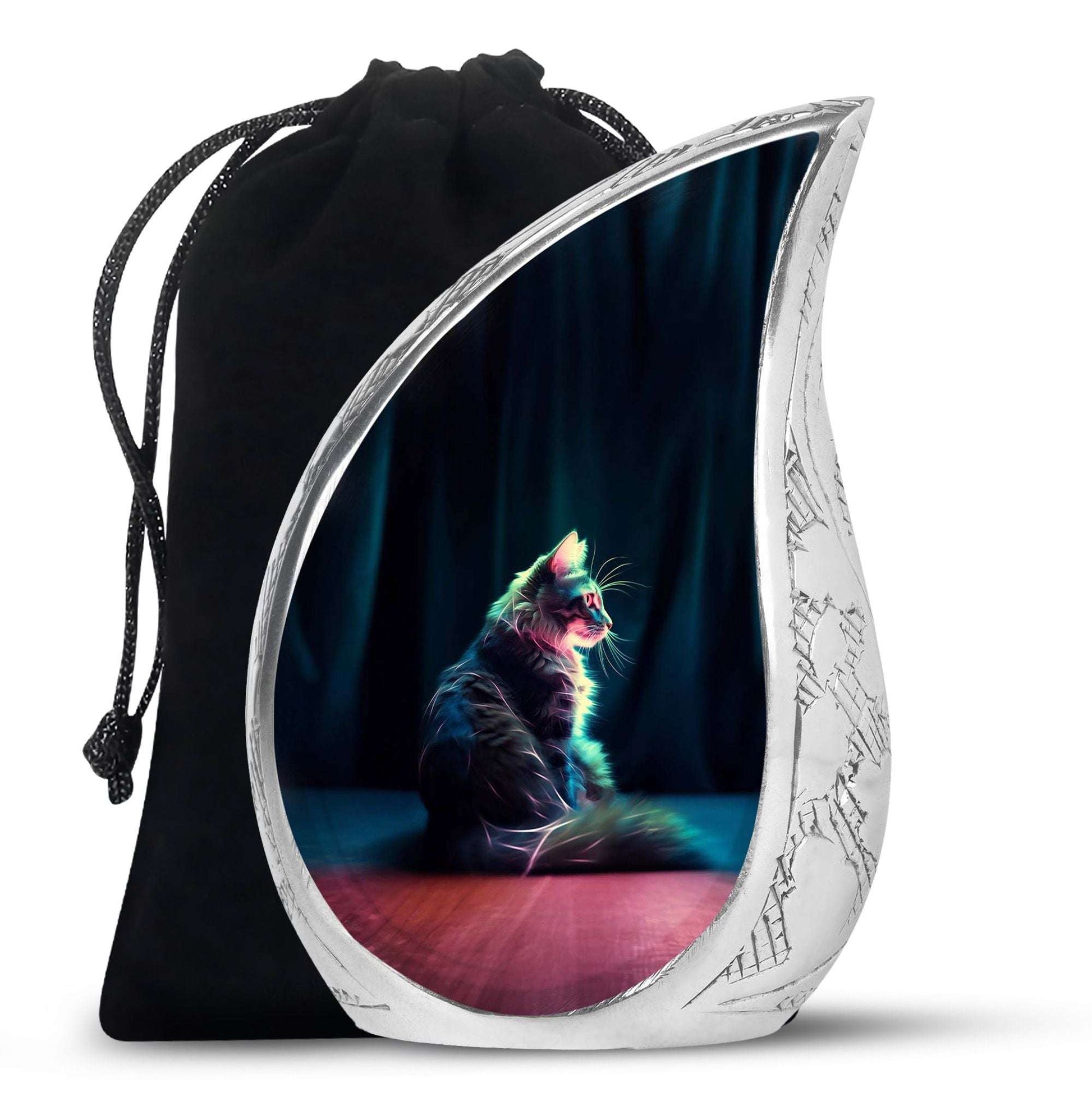 Cat Cremation Urn for Human Ashes – Neon Pet Urns For Cremation Ashes