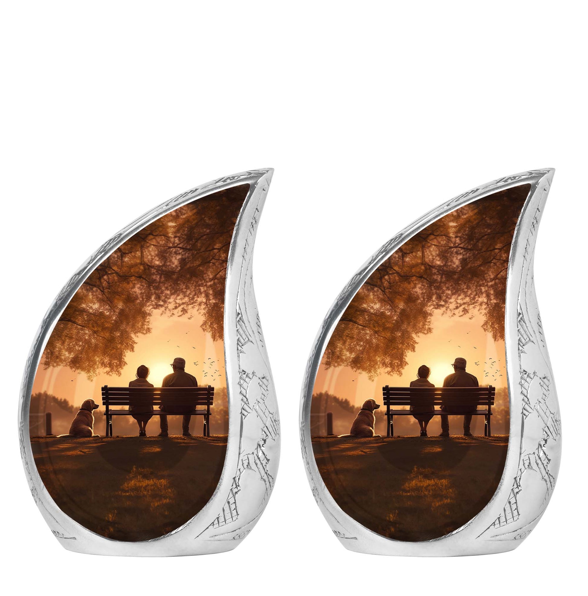 Couple Burial Urn - Funeral Cremation Urn For Loved Ones