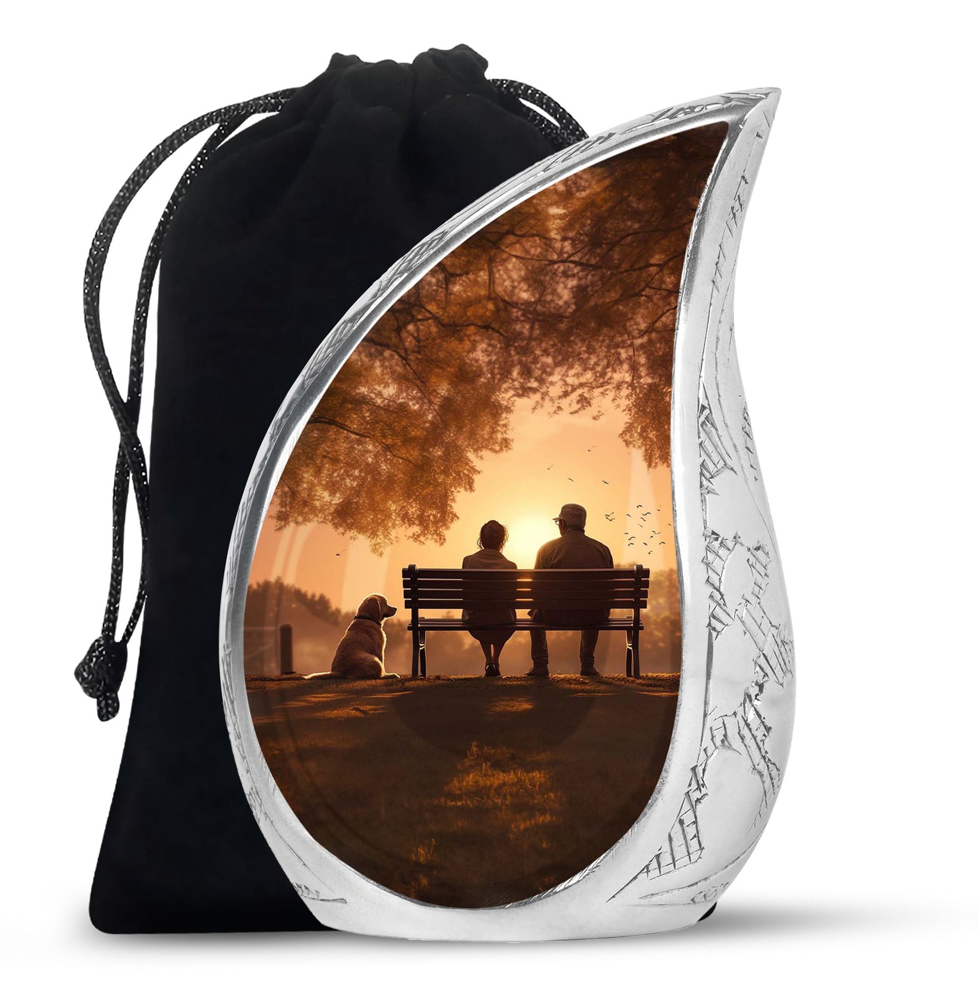 Couple Burial Urn - Funeral Cremation Urn For Loved Ones