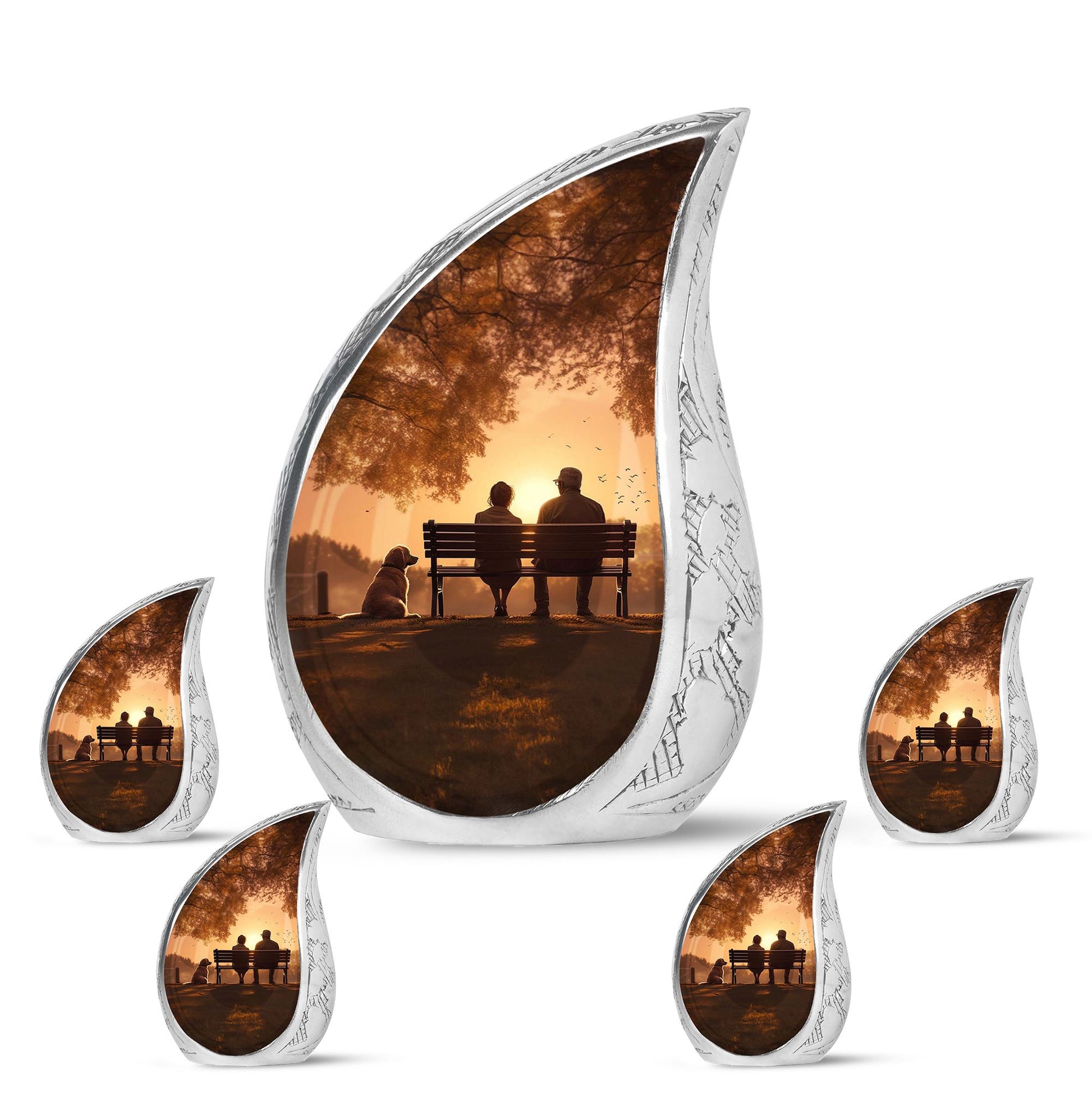 Couple Burial Urn - Funeral Cremation Urn For Loved Ones