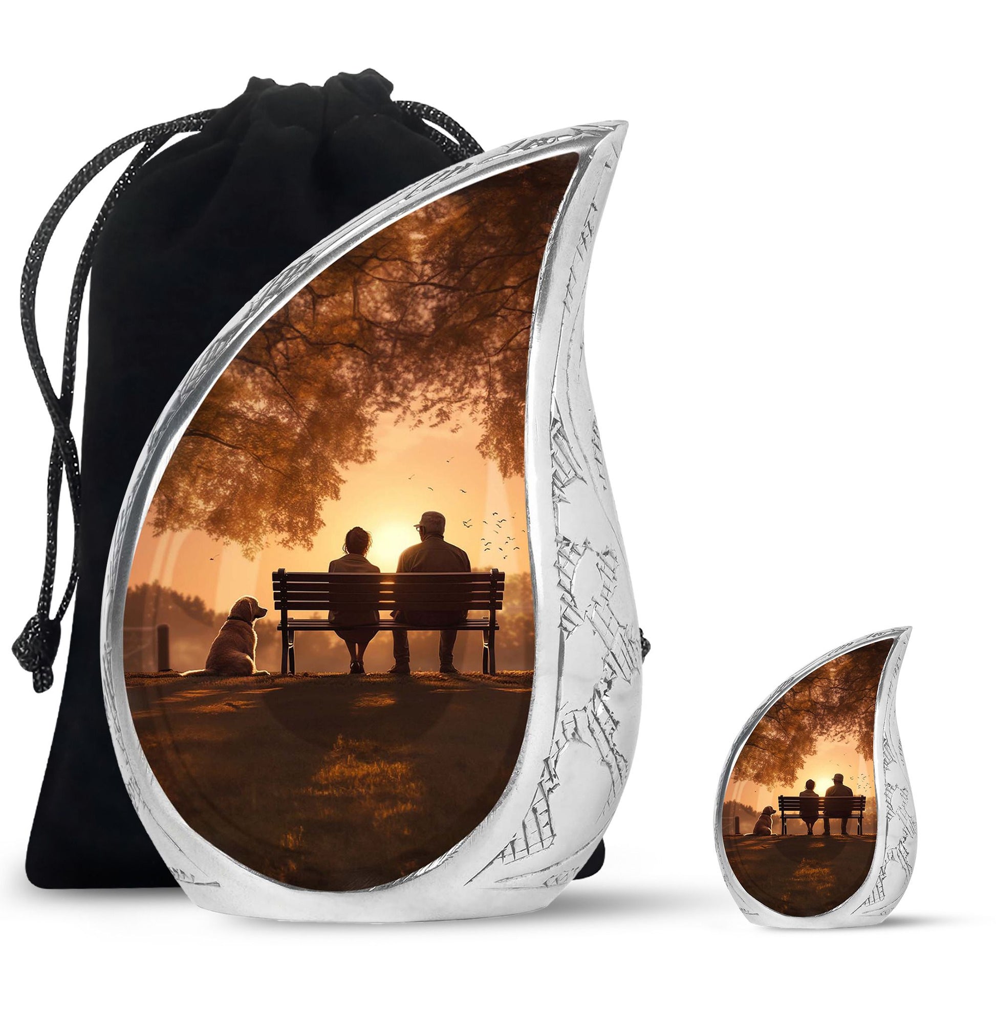 Couple Burial Urn - Funeral Cremation Urn For Loved Ones