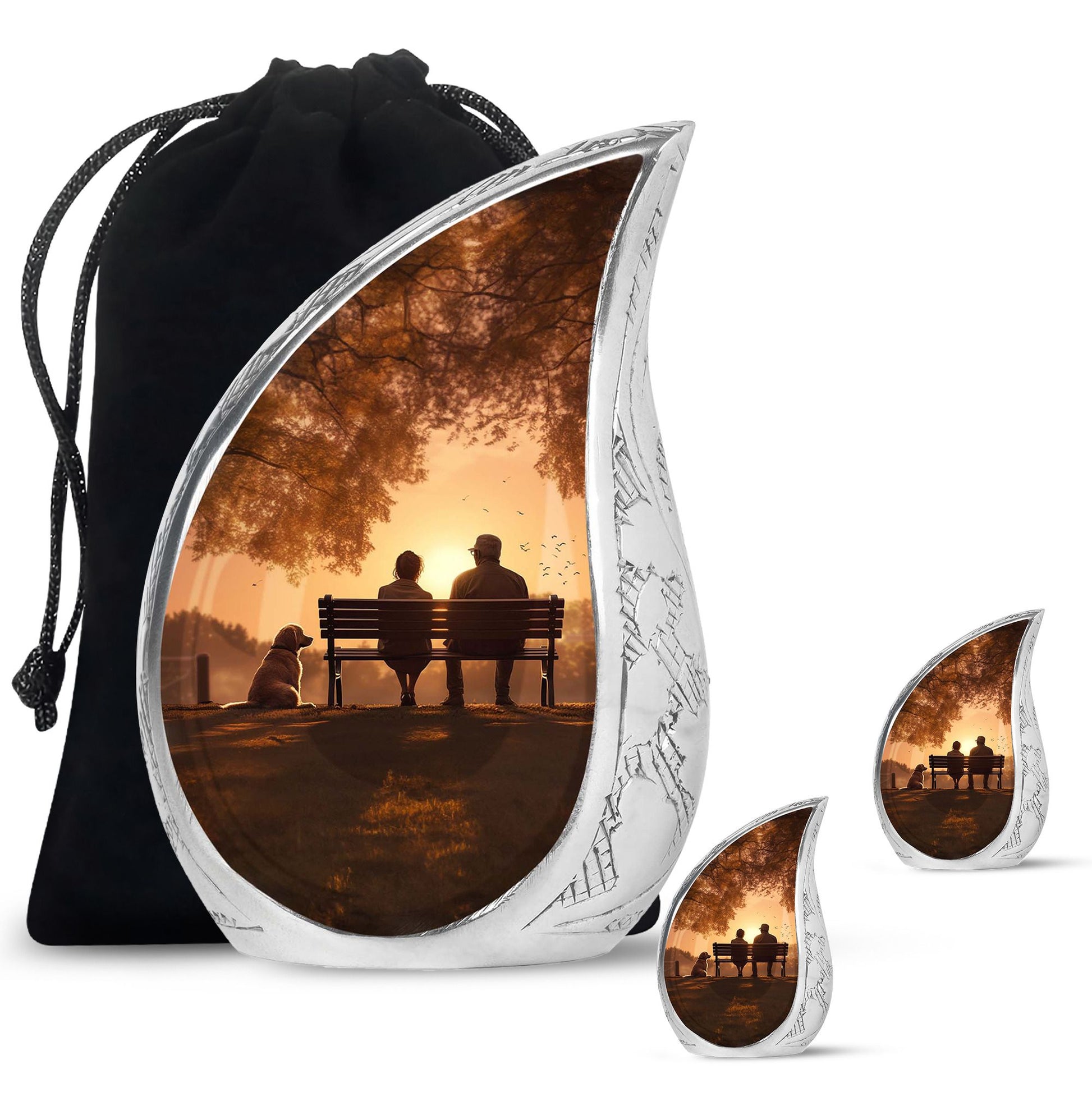 Couple Burial Urn - Funeral Cremation Urn For Loved Ones