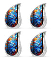 Stained Glass Mini Urns For Human Ashes Memorial, Funeral Cremation Urn