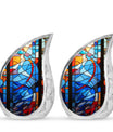 Stained Glass Mini Urns For Human Ashes Memorial, Funeral Cremation Urn