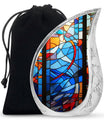 Stained Glass Mini Urns For Human Ashes Memorial, Funeral Cremation Urn