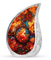 Stained Glass Urns For Human Ashes Large Memorial, Funeral Urn For Ashes