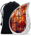 Stained Glass Urns For Human Ashes Large Memorial, Funeral Urn For Ashes