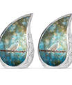 White Dove Burial Urns For Adult Human Ashes - Urns For Women