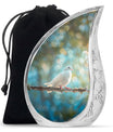 White Dove Burial Urns For Adult Human Ashes - Urns For Women