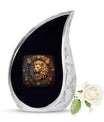 Lion Spiritual Memorial Urns for Ashes - Leo Ashes Cremation Urn For Men