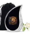 Lion Spiritual Memorial Urns for Ashes - Leo Ashes Cremation Urn For Men