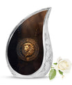 Leo Zodiac Personalized Urn For Human Ashes - Lion Memorial Urn For Sale