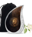 Leo Zodiac Personalized Urn For Human Ashes - Lion Memorial Urn For Sale