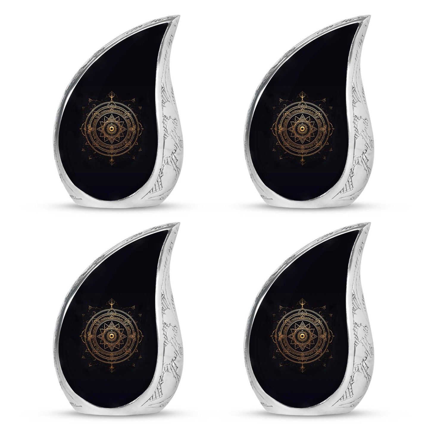Personalized Religious Cremation Urn for Adult Female - 10-inch, 200 cu in - Yatskia