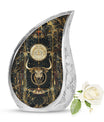 Zodiac Symbol Cremation Urn For Human Ashes - Taurus Zodiac Urn