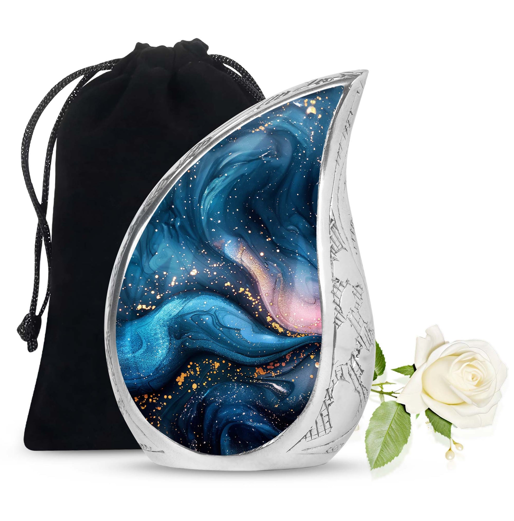 Abstract Cremation Urn – Artistic Abstract Memorial Tribute Urn