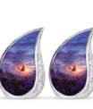 Monarch Butterfly Cremation Urn For Ashes - Purple Urns For Funeral