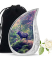 Moose Cremation Urn For Ashes – Forest Elk Memorial Urn For Human Ashes