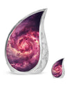 Galaxy Funeral Urn For Dad And Mom - Red Funeral Urn For Ashes