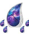 Cosmos Galaxy Urn For Male & Female - Galaxy Cremation Memorial Urn