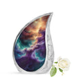 Galaxy Abstract Urn For Funeral - Abstract Space Urn For Adult Human Ashes