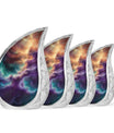 Galaxy Abstract Urn For Funeral - Abstract Space Urn For Adult Human Ashes