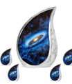 Galaxy Memorial Ashes Urn For Funeral - Artistic Galaxy Cremation Urn